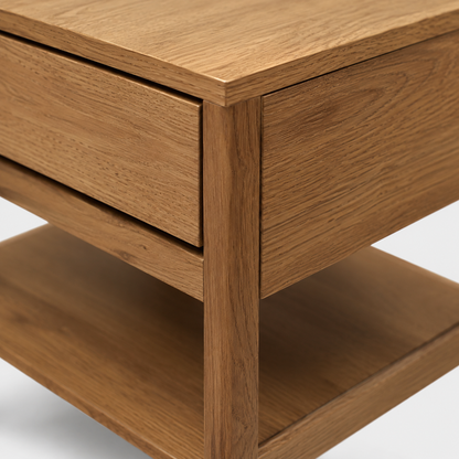 Woodruff Oak Bedside Table