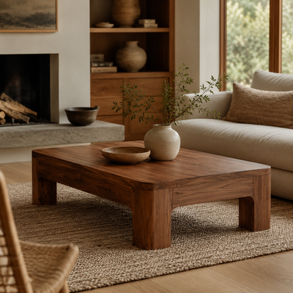 Woodruff Walnut Coffee Table